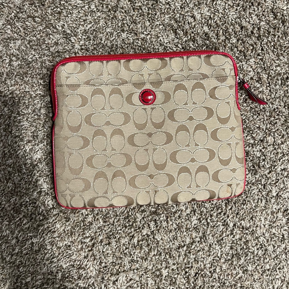 Coach iPad case